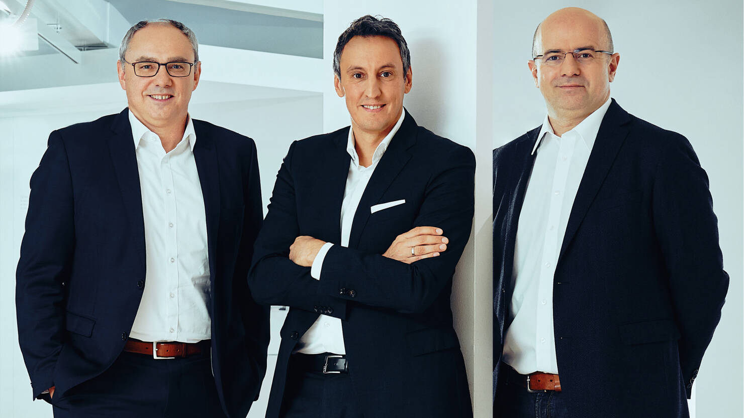 Der Vorstand der Hansgrohe SE. Der Vorstand der Hansgrohe SE.
