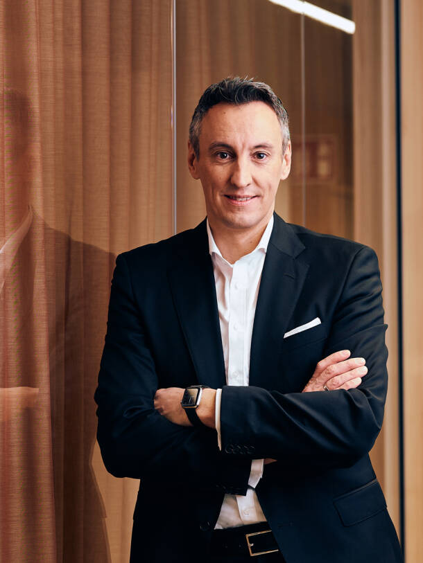Hansgrohe CEO Hans Jürgen Kalmbach.