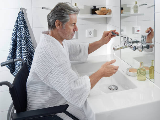 CSR: Hansgrohe supports palliative center. CSR: Hansgrohe supports palliative center.