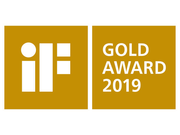 Besondere Auszeichnung für die Marke hansgrohe: iF gold award. Besondere Auszeichnung für die Marke hansgrohe: iF gold award.