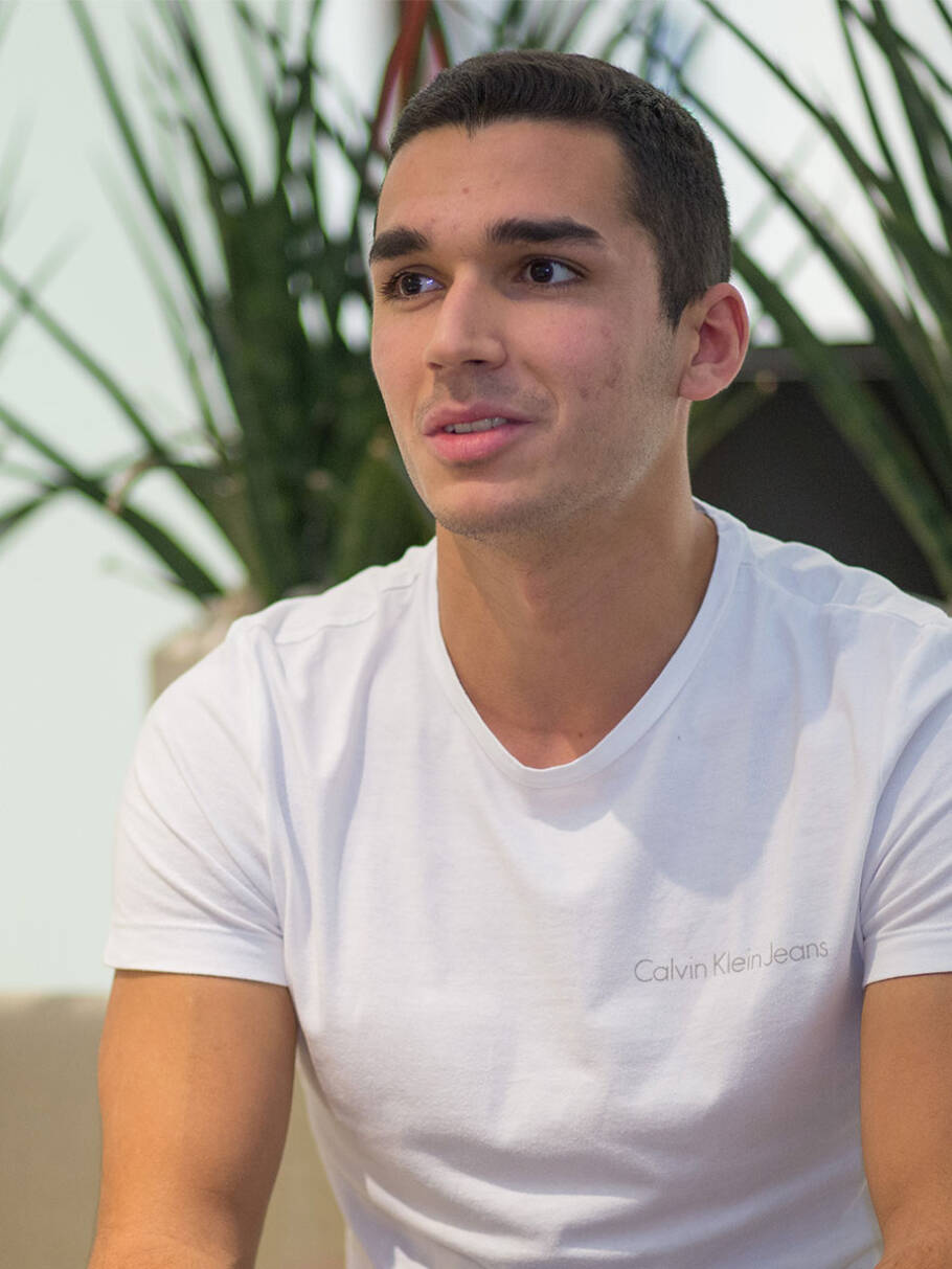Ergün Gürkan: Former pupil intern at Hansgrohe in Schiltach.