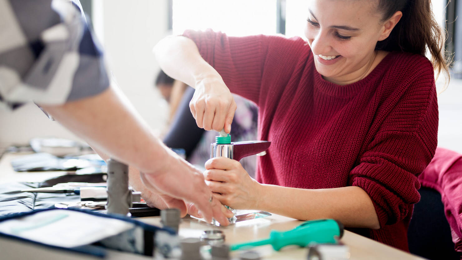 Hansgrohe bietet Seminare für Fachpartner.