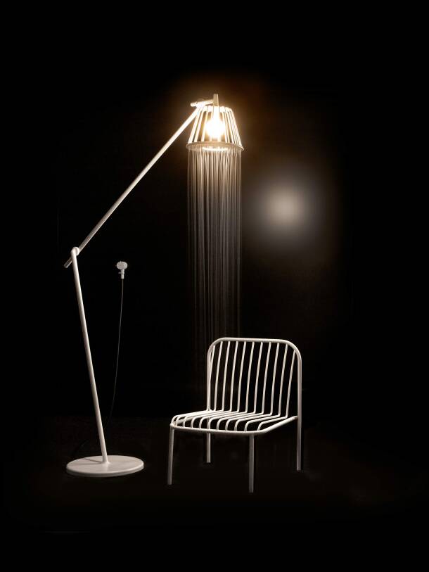 Design by Nendo: AXOR LampShower. Design by Nendo: AXOR LampShower.