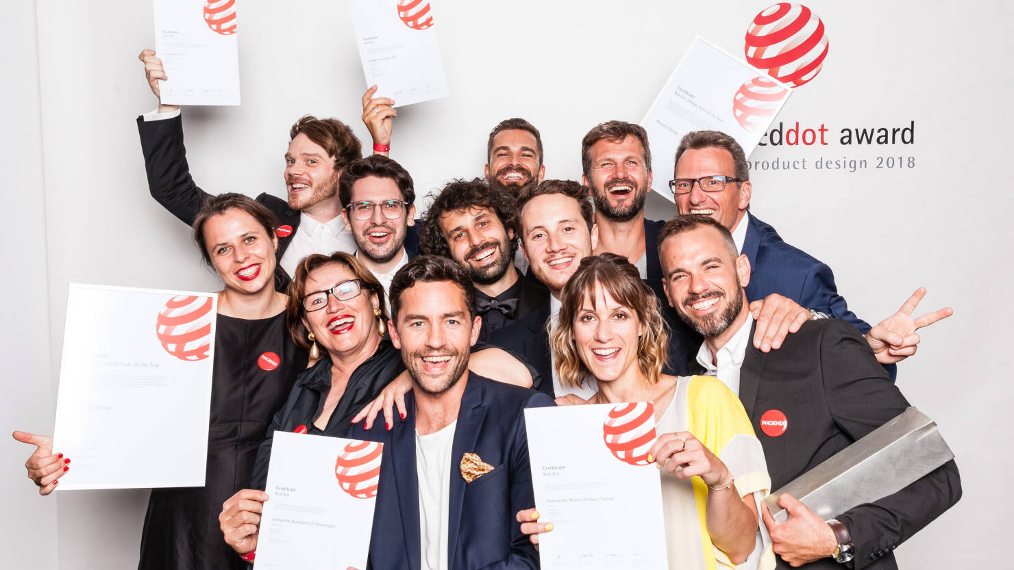 Red Dot Award: einer von vielen Designpreisen für Hansgrohe. Red Dot Award: einer von vielen Designpreisen für Hansgrohe.