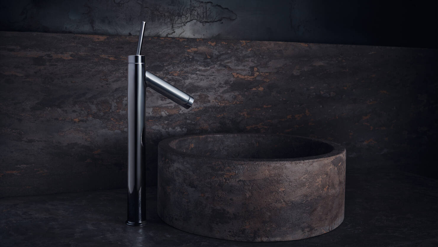 Design by Philippe Starck: AXOR Starck bathroom collection.