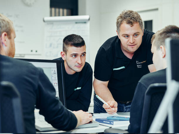 Talentschmiede, the state-of-the-art training center. Talentschmiede, the state-of-the-art training center.