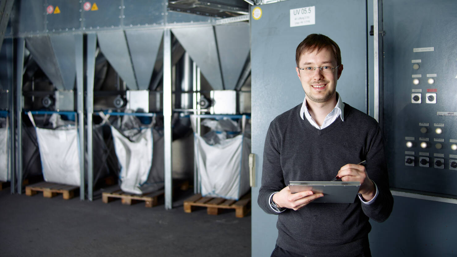 Benjamin Hahn, leitender Systemauditor der Hansgrohe Group. Benjamin Hahn, leitender Systemauditor der Hansgrohe Group.
