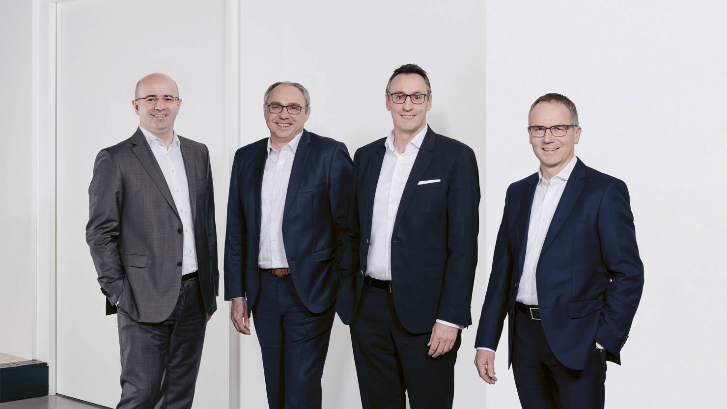 The executive board of Hansgrohe SE. The executive board of Hansgrohe SE.