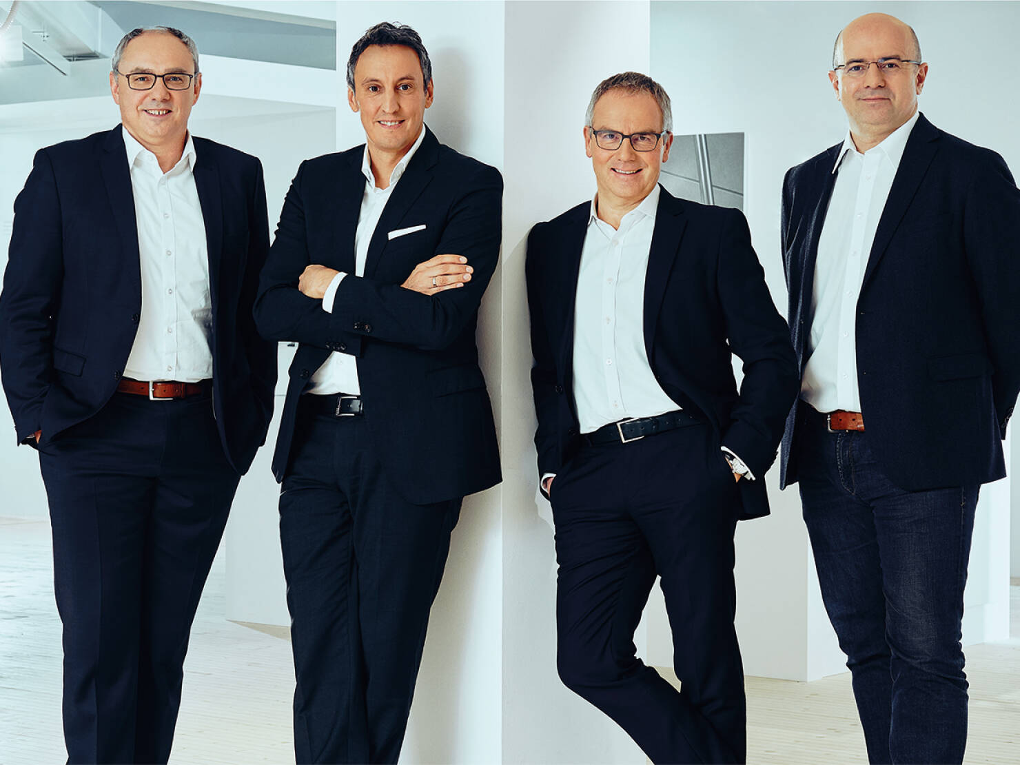 The executive board of Hansgrohe SE. The executive board of Hansgrohe SE.