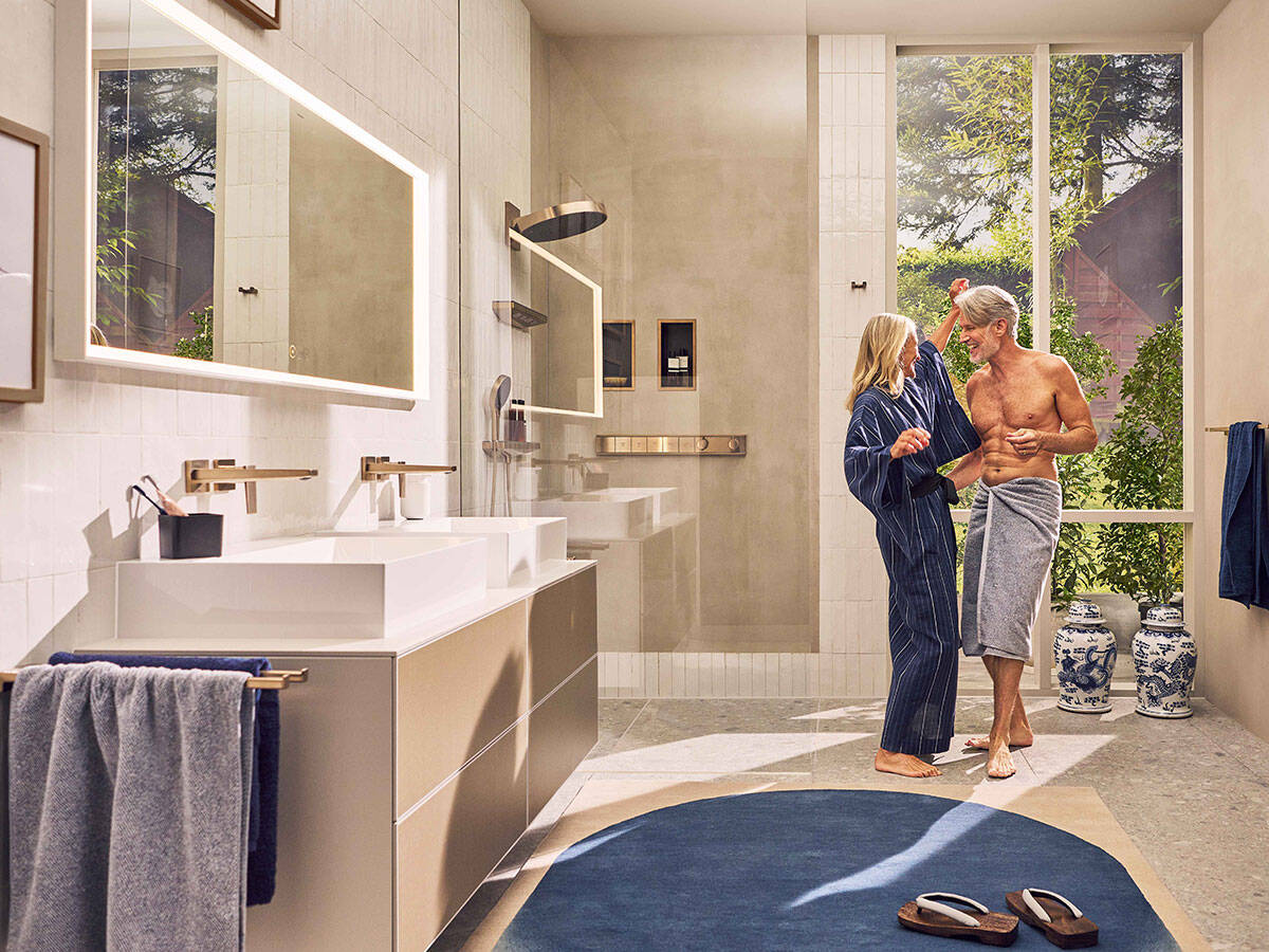 Koupelny snů od hansgrohe.