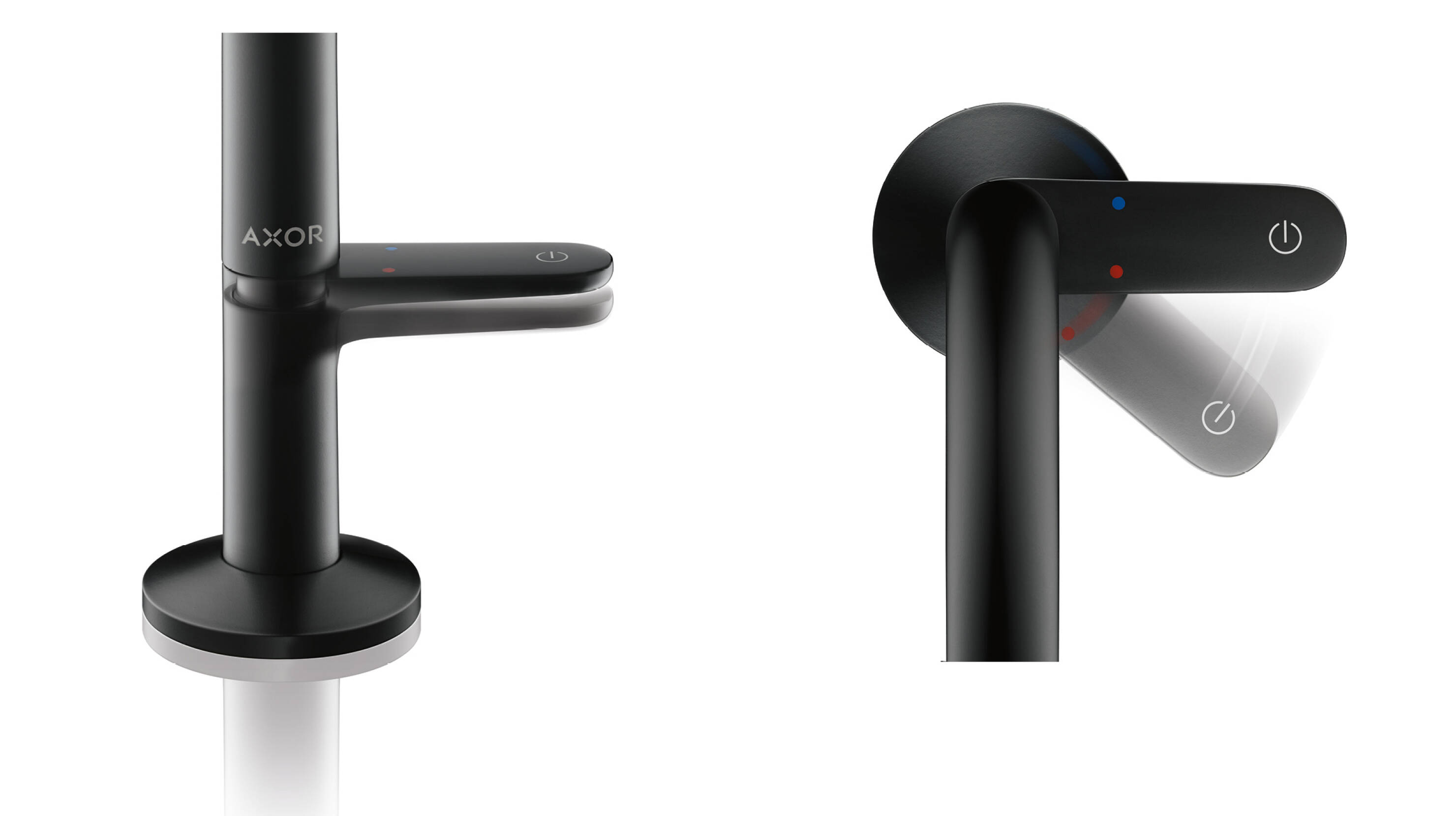 blijven Outlook lichten Slender faucet with new interaction: AXOR One | Hansgrohe Pro INT