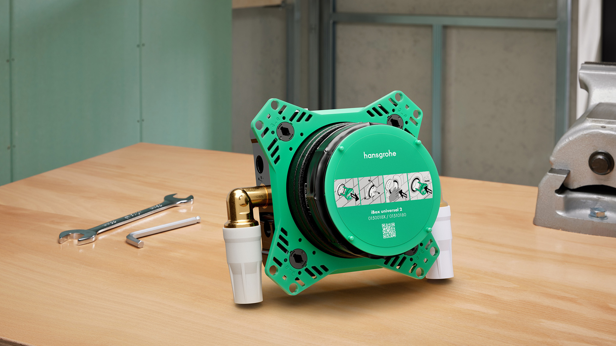 iBox universal 2 indbygningsdel.