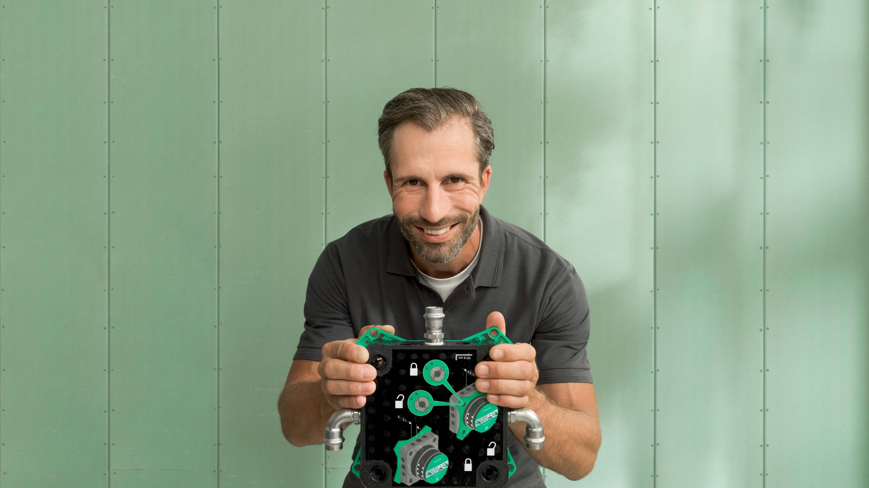 Nieuw bij hansgrohe: iBox universal 2 inbouwdeel.