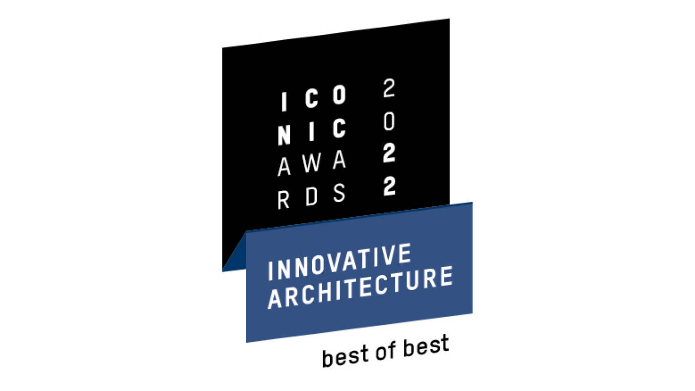 Logo Iconic Award Innovative Architecture best of best 2022.