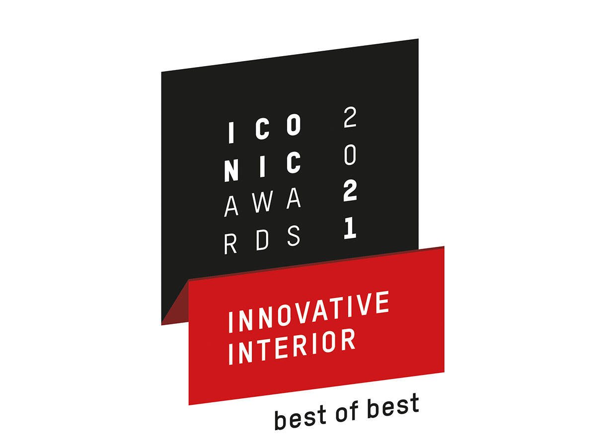 Iconic Award Innovative Interior 2021.
