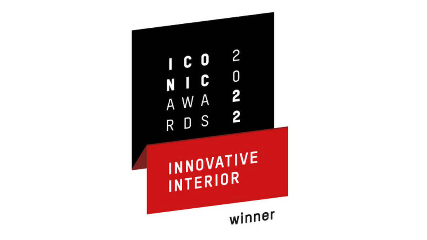 Logo Iconic Award Innovative Interior winner 2022.