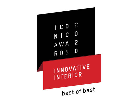 Iconic Award Innovative Interior 2020.