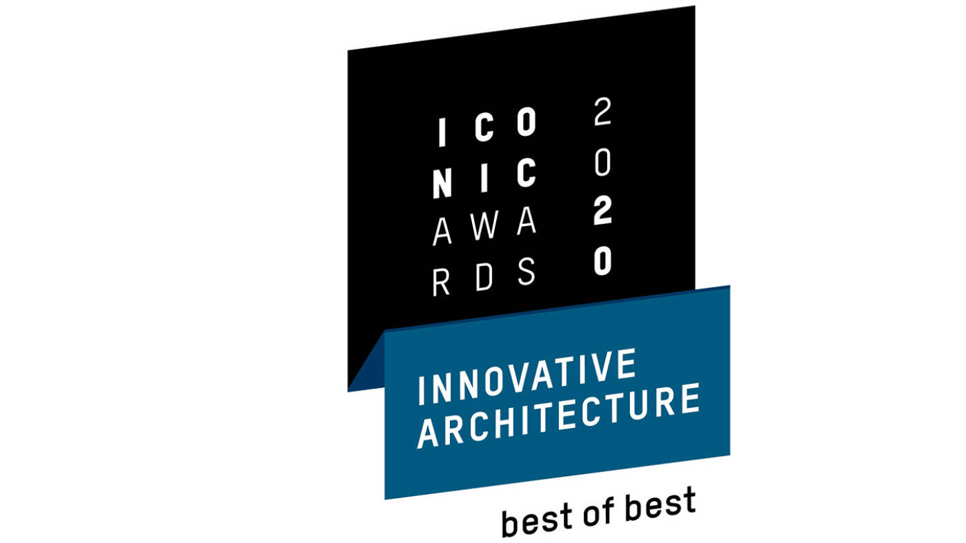 Logo Iconic Award Innovative Architecture best of best 2020.