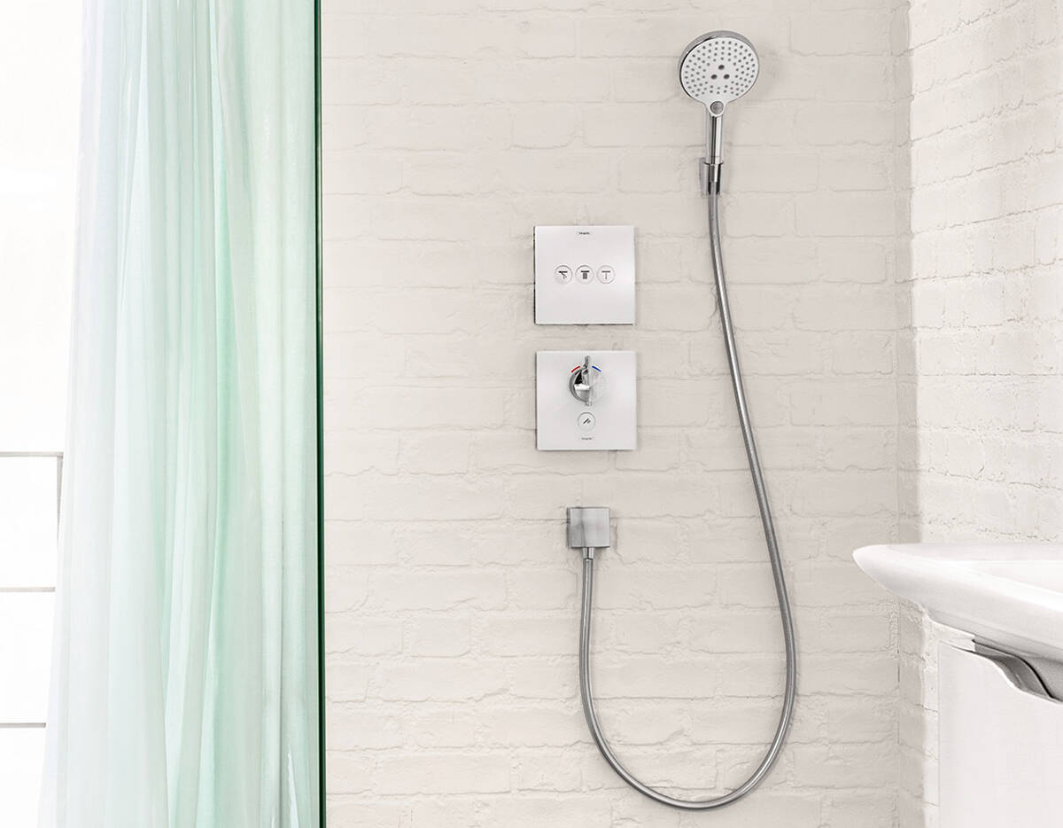 hansgrohe Support mural pour douchette: Support mural pour douchette  universel Classic, N° article 28324000