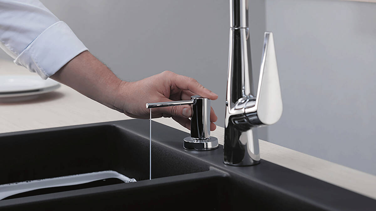 Nachhaltiges Küchenzubehör, sparsame Dosierung.