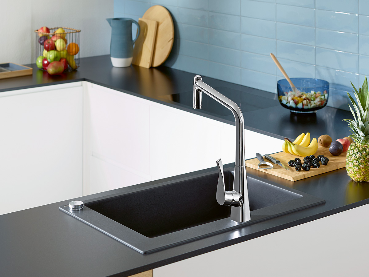 Hansgrohe Innovation For Your Kitchen   Kitchen Granite Sink C51 F660 02 Ambiance 4x3 