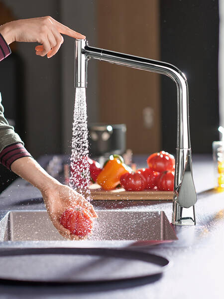 Смесители для кухни – ваш новый кухонный кран | hansgrohe RU