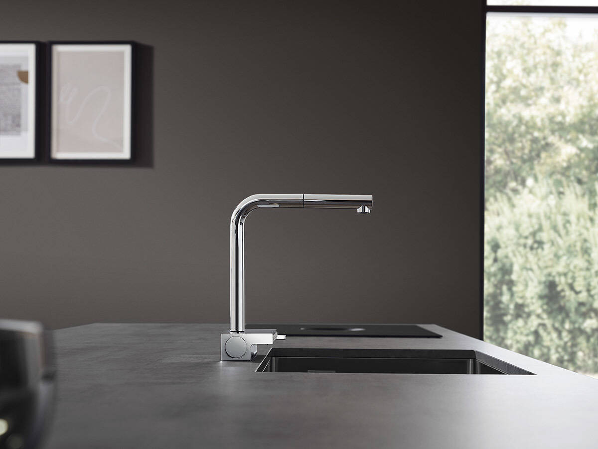 Aquno Select M81: mezclador de cocina con 2Spray Select.