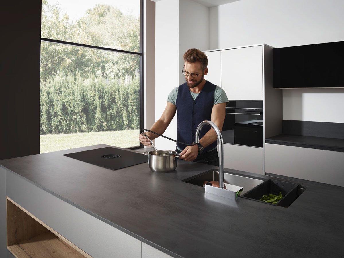 hansgrohe Kitchen mixers: Aquno Select M81, Single lever kitchen 