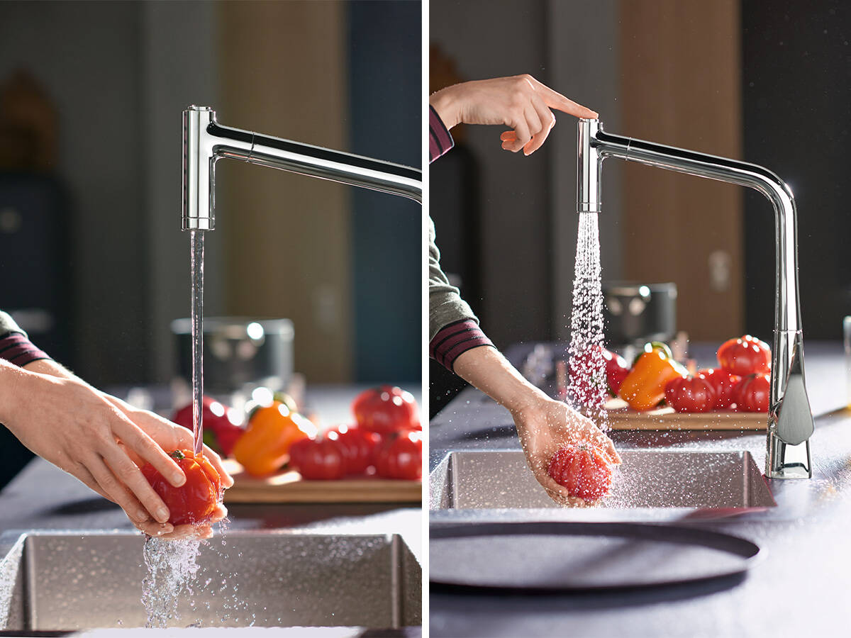 El nuevo fregadero de cocina S41 de hansgrohe convierte la cocina