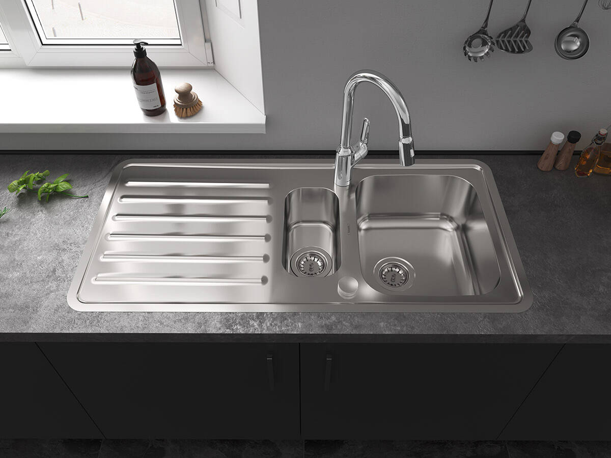 Innovation From Hansgrohe Stainless Steel Kitchen Sink Hansgrohe Int