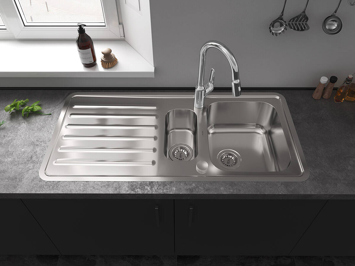 New From Hansgrohe Stainless Steel Kitchen Sink Hansgrohe Int