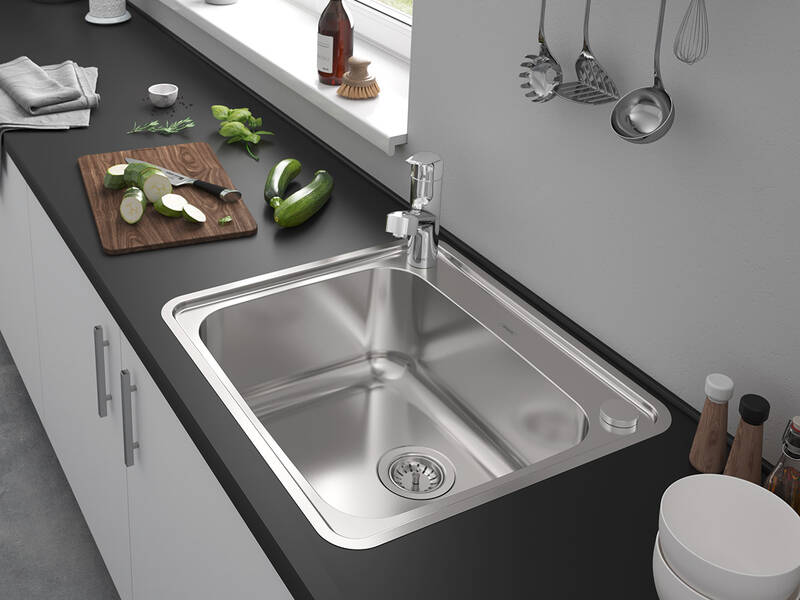 1100 x 500 kitchen sink