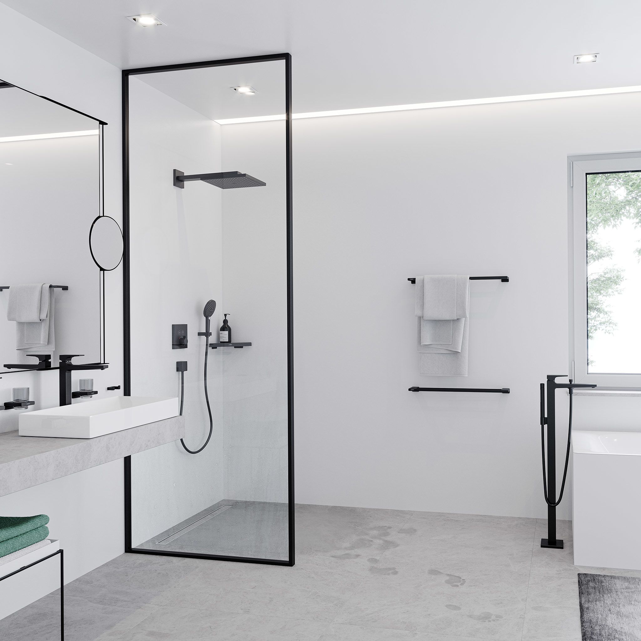 ハンスグローエ 【75032670】マットブラック ヴィヴニス ハイスパウト洗面 ハンスグローエ 【75032670】マットブラック ヴィヴニス ハイスパウト