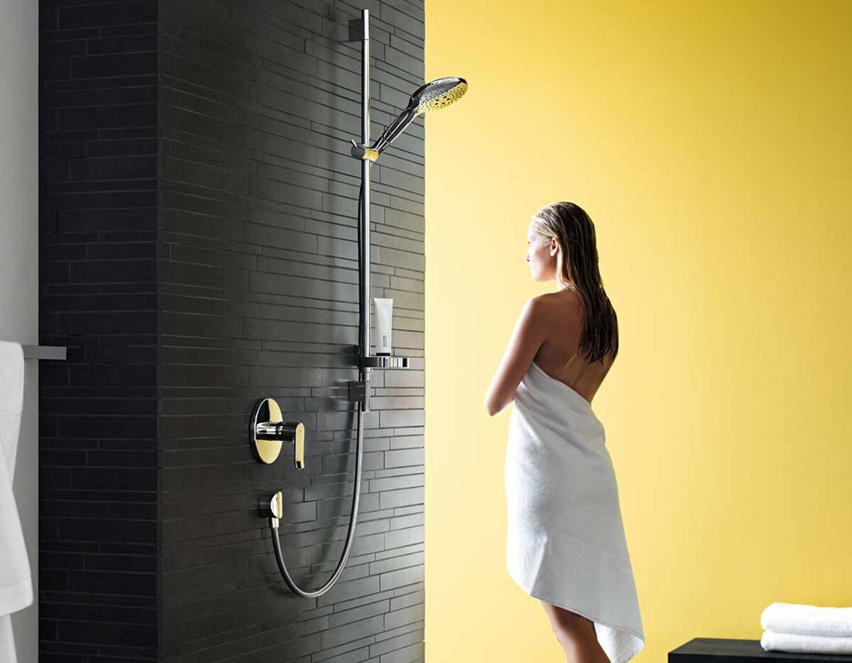Conjunto de ducha empotrado con termostato Raindance Select E Hansgrohe ·  Hansgrohe · El Corte Inglés