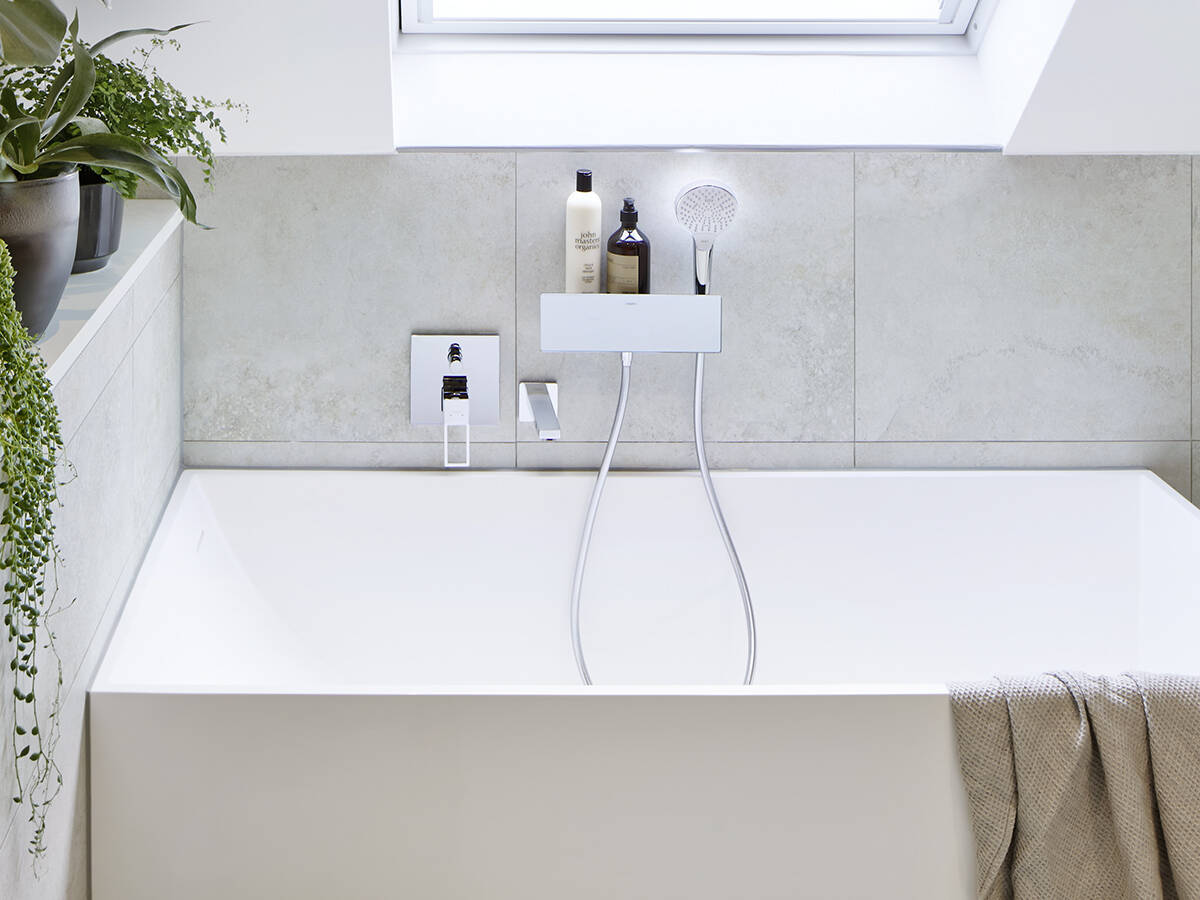 Moderne Badezimmer  Ideen fr Ihre Badgestaltung  hansgrohe DE