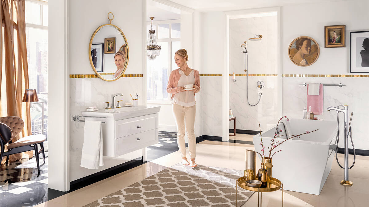 Design A Traditional Bathroom Classic Style Hansgrohe Int