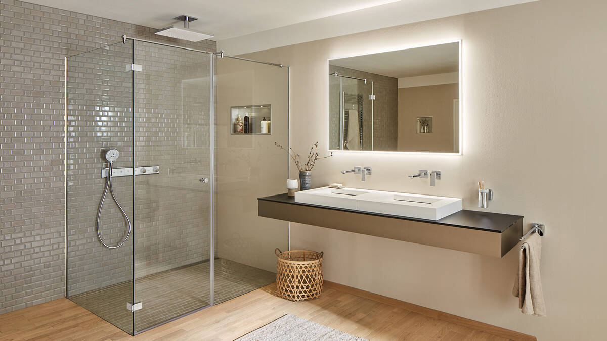 Subway tiles are on trend in modern bathroom design | hansgrohe IN