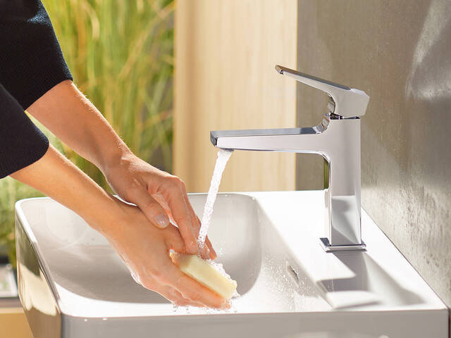 Metropol basin tap from hansgrohe.