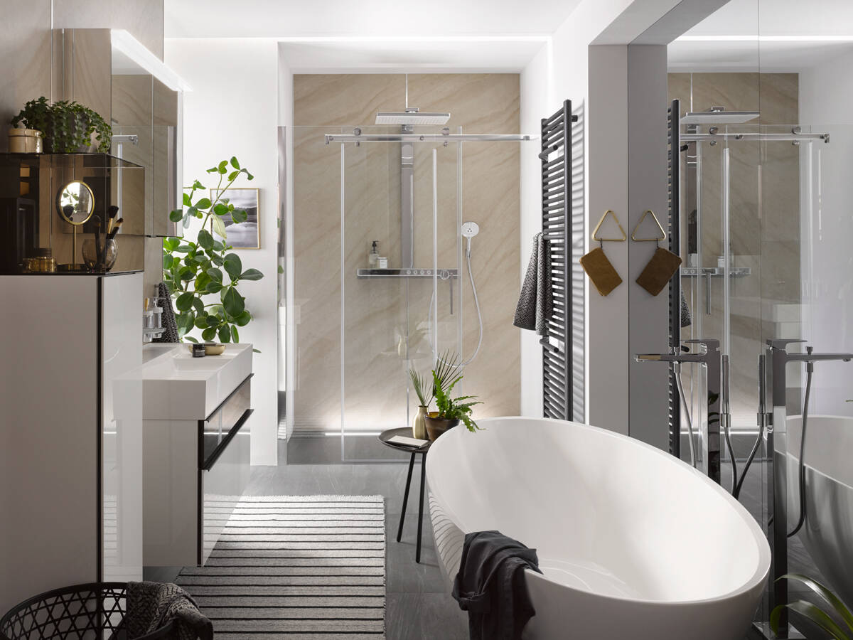 zeitgemäße badezimmerideen hansgrohe badezimmerdesign in harmonischen farben moderne badezimmer ideen für ihre badgestaltung hansgrohe de zeitgemäße badezimmerideen hansgrohe badezimmerdesign in harmonischen farben moderne badezimmer ideen für ihre badgestaltung hansgrohe de