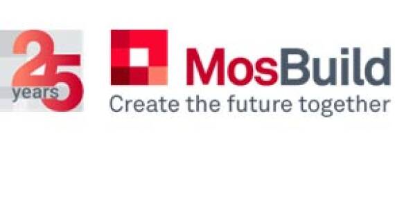 A MosBuild kiállítás logója A MosBuild kiállítás logója