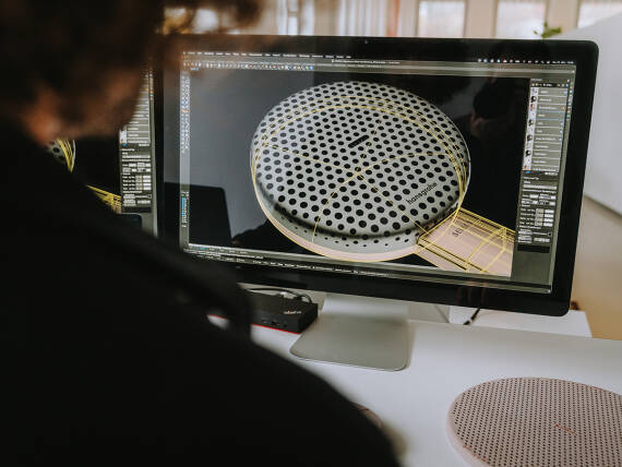 Design work at hansgrohe.