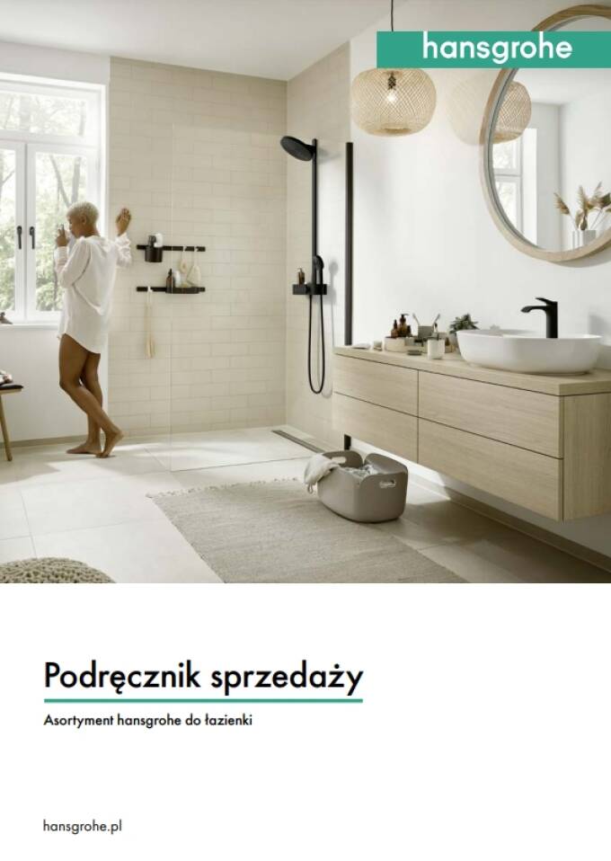 Pobierz podręcznik sprzedaży hansgrohe dedykowany łazience.