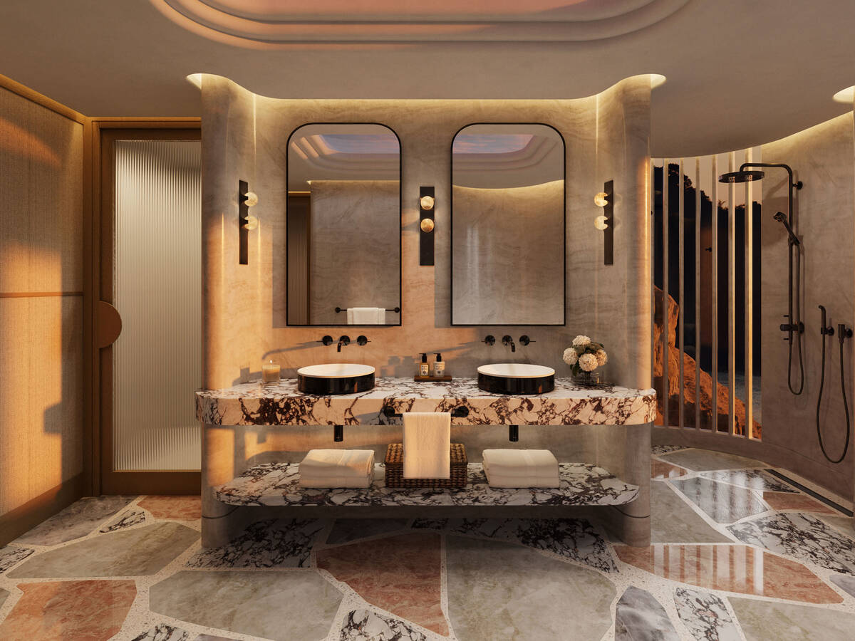 Azzurro badkamerconcept van Tara Bernerd & Partners