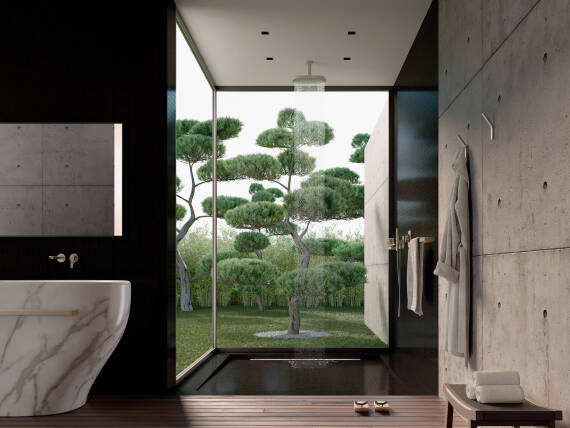 Japanese City Loft - A bathroom concept by Antonio Citterio