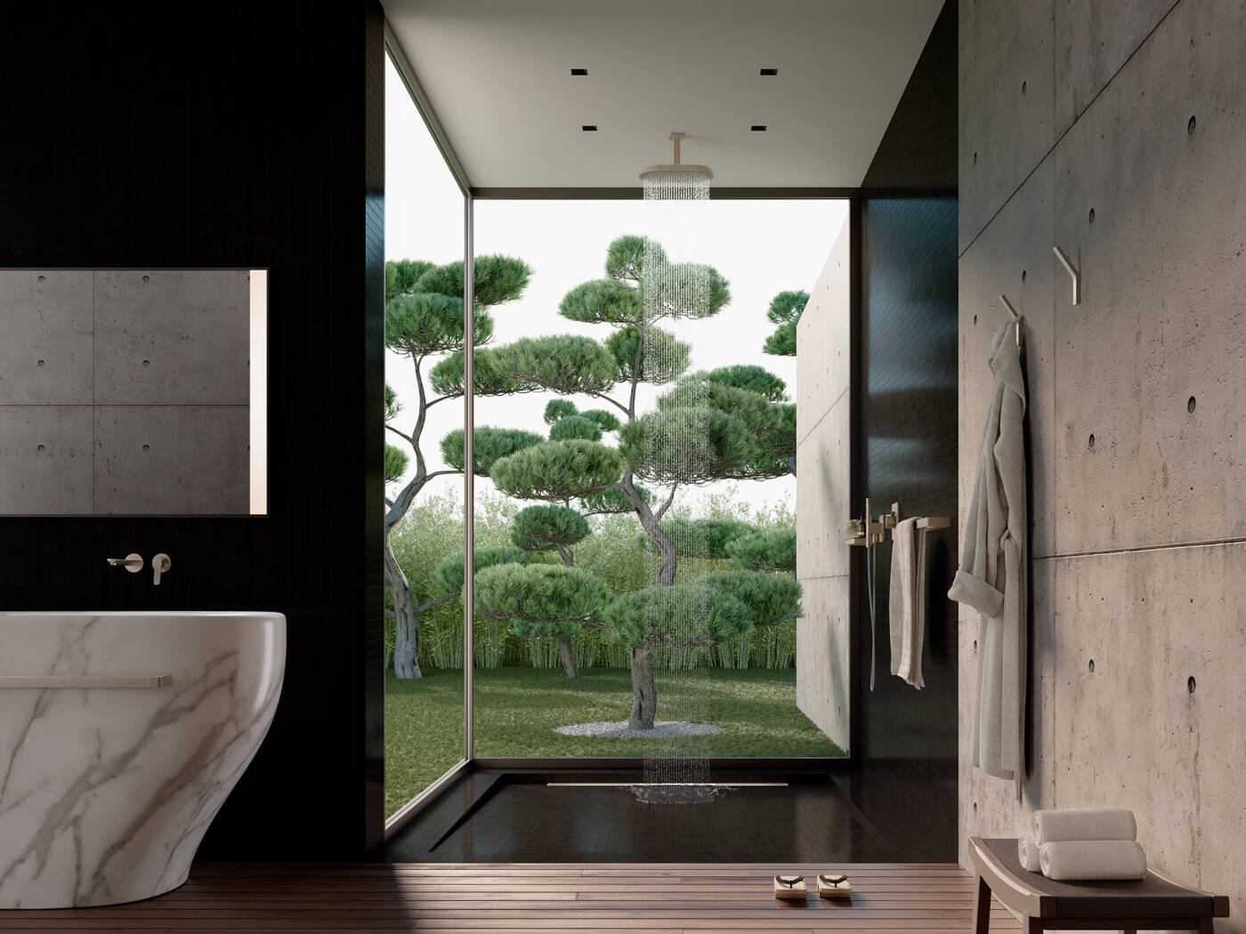 Japanese City Loft - A bathroom concept by Antonio Citterio