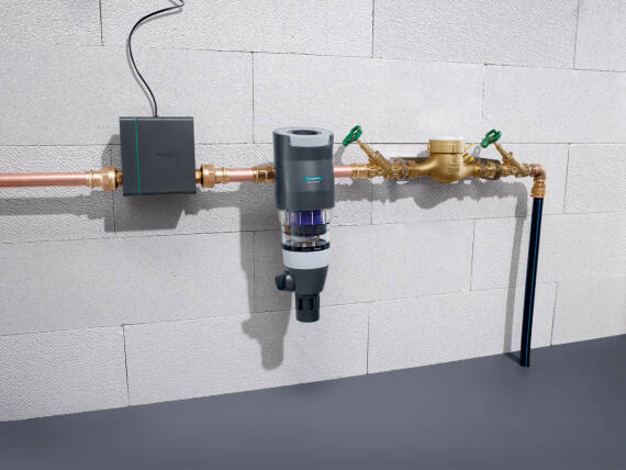 Installationsbeispiel von hansgrohe Pontos Base. Installationsbeispiel von hansgrohe Pontos Base.