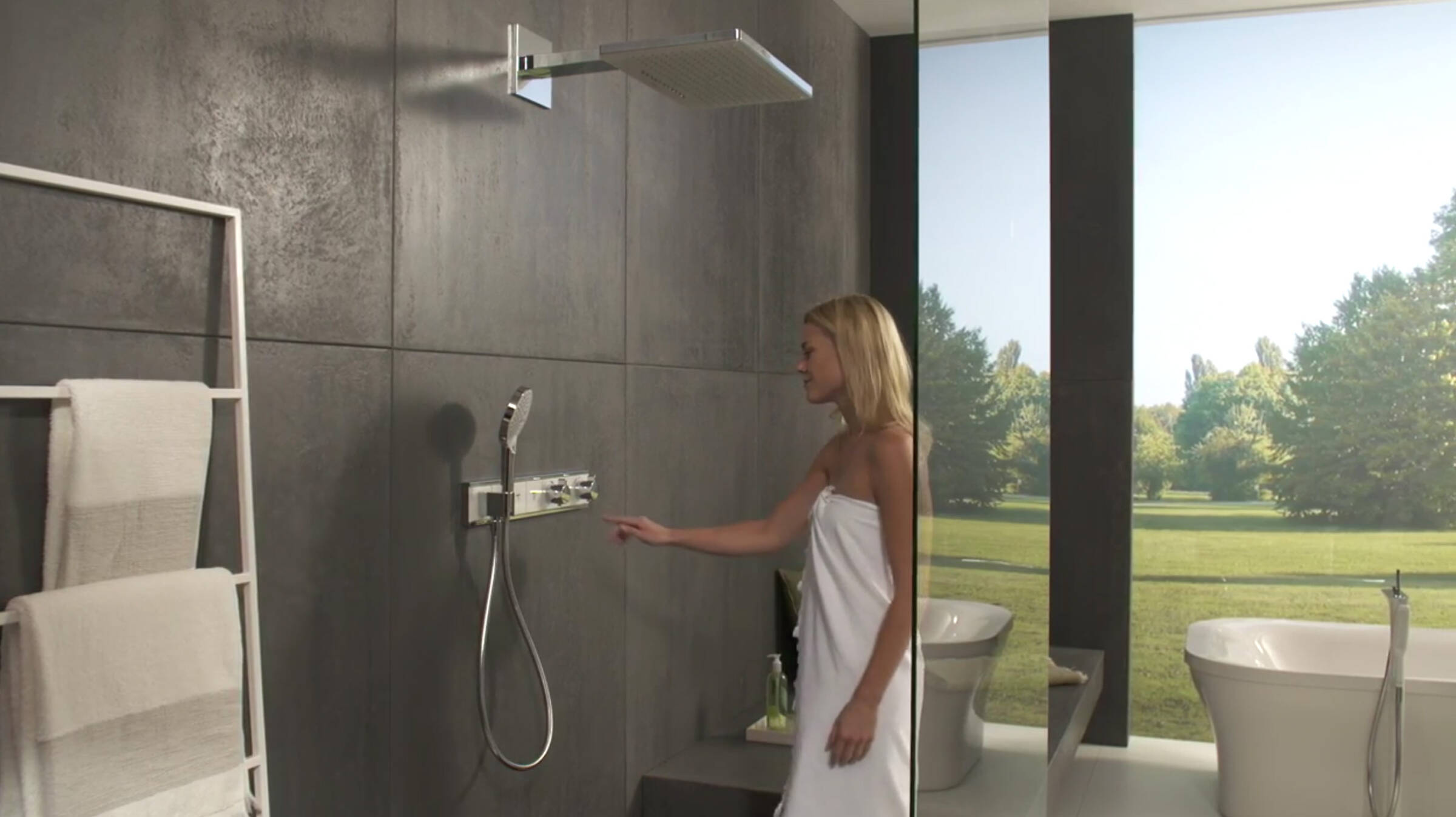 Video: hansgrohe RainSelect and hansgrohe Rainmaker Select.