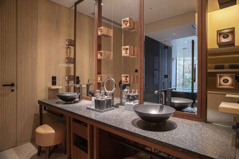 Private Onsen 洗面エリア