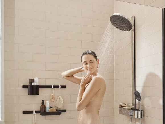 hansgrohe Select brusere i stort bruseområde.