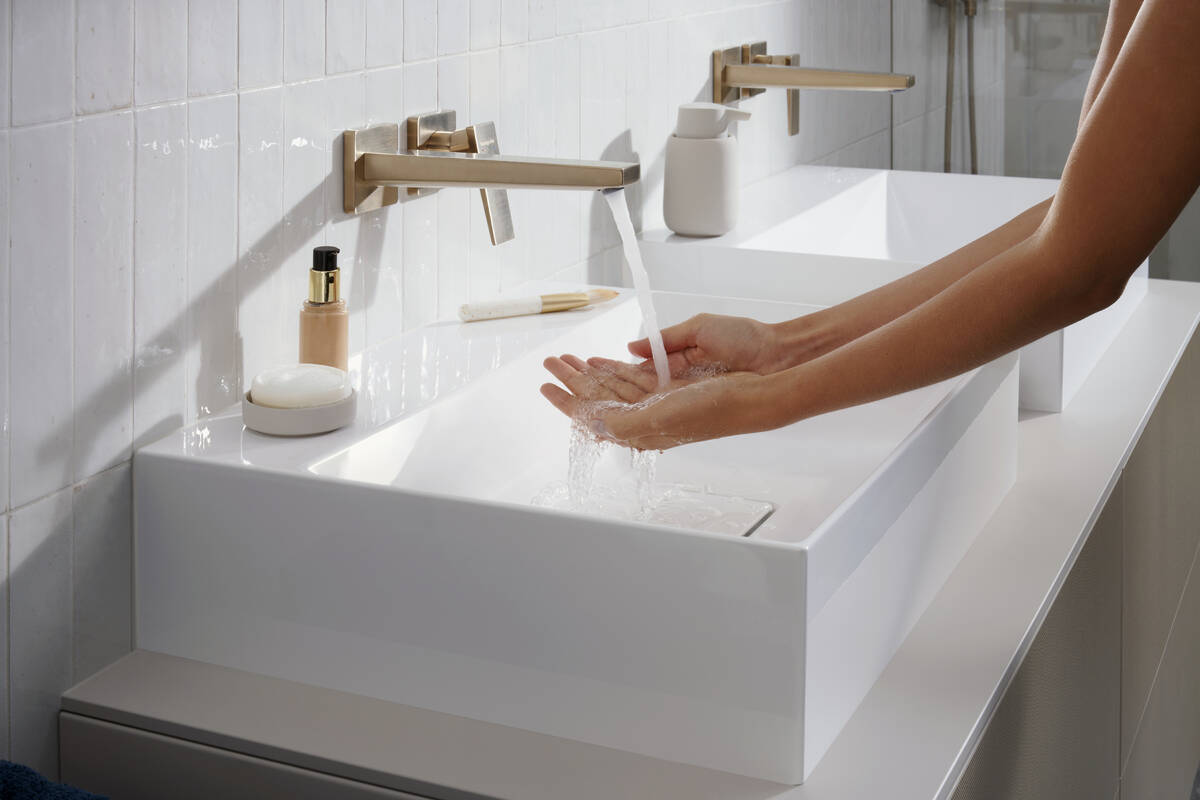 Una rubinetteria hansgrohe bella, pregiata e dal design funzionale.